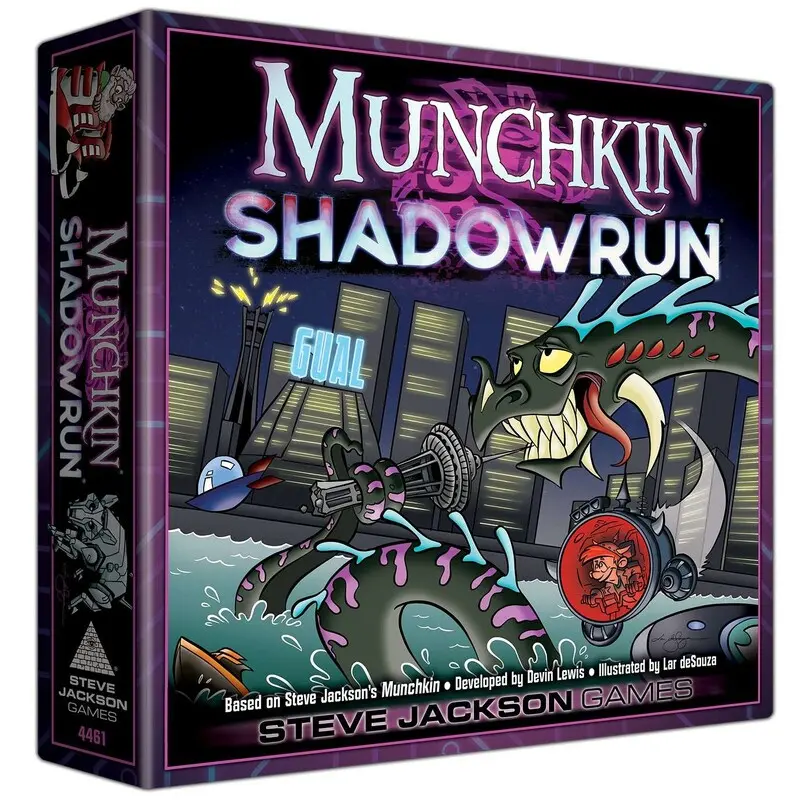 Munchkin Shadowrun Brettspill