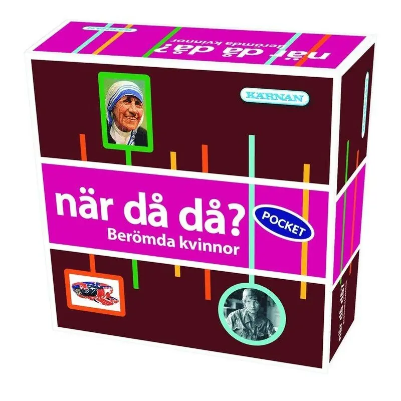 När då då Pocket Berömda kvinnor SVENSK