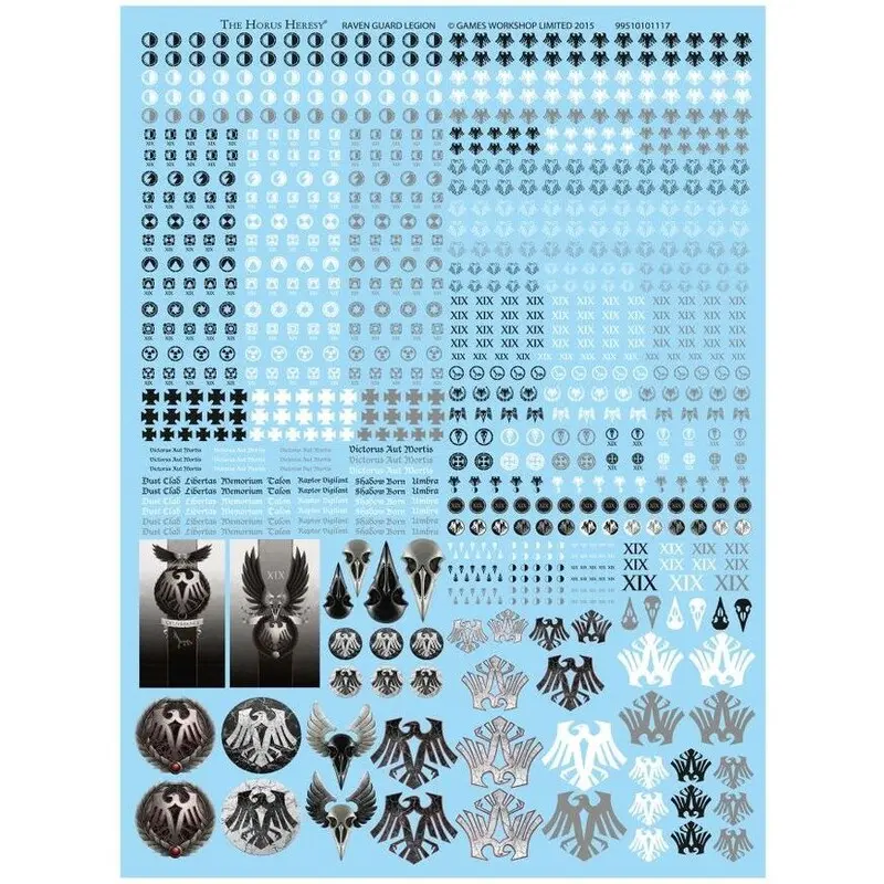 Raven Guard Legion Transfer Sheet