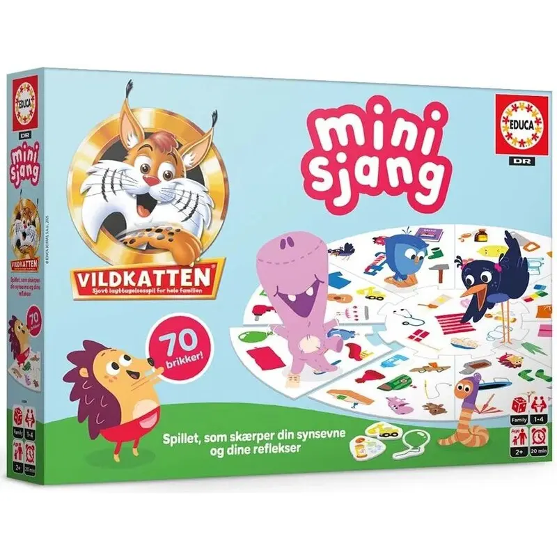 Vildkatten Minisjang Børste - DANSK