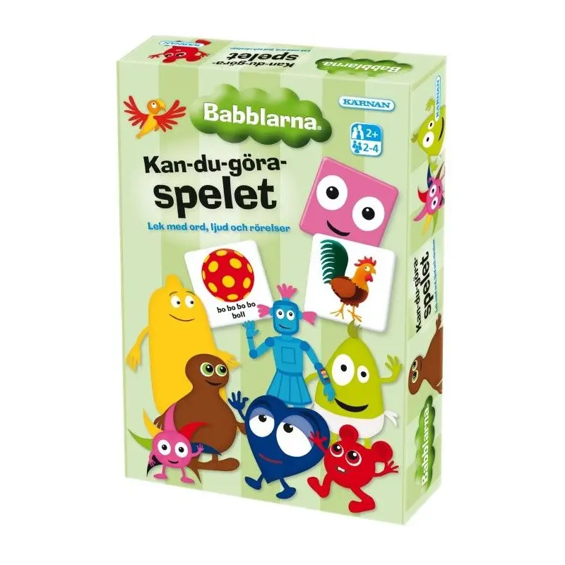 Babblarna Kan du göra spelet - SVENSK