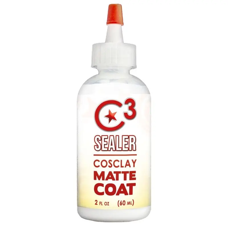 Cosclay Sealer CLEAR Coat  MATTE 60ml