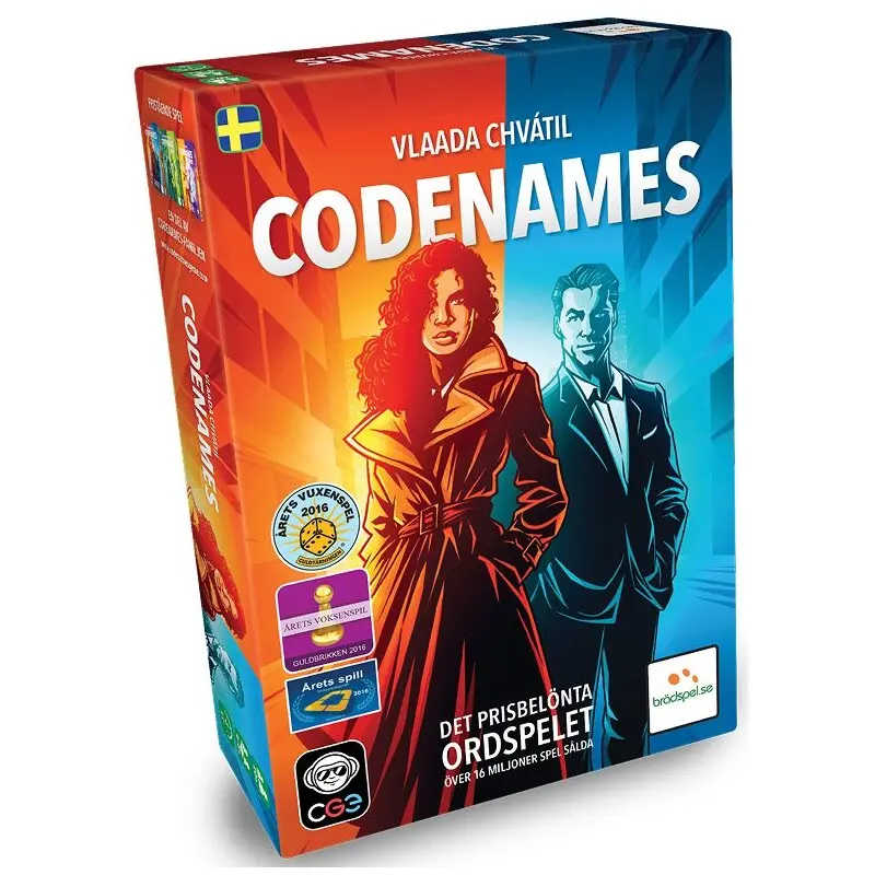 Codenames - SVENSK