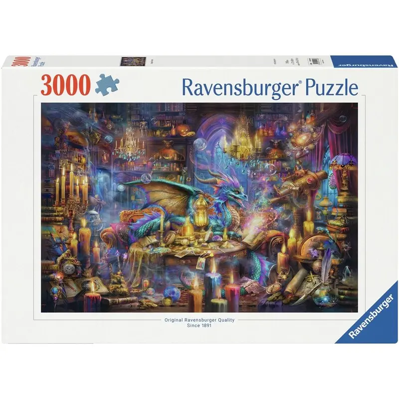 Dragons Library 3000 biter Puslespill