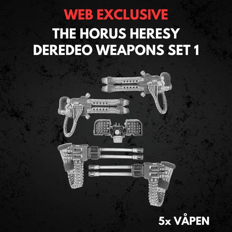 Deredeo Dreadnought Weapons Set 1