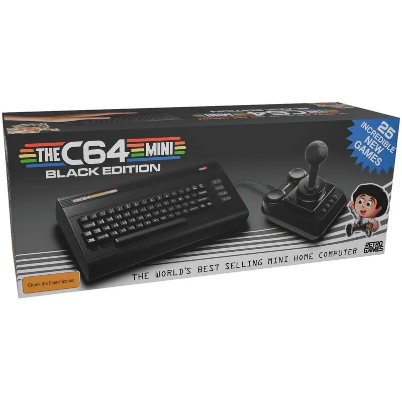 The C64 Mini - Black Edition