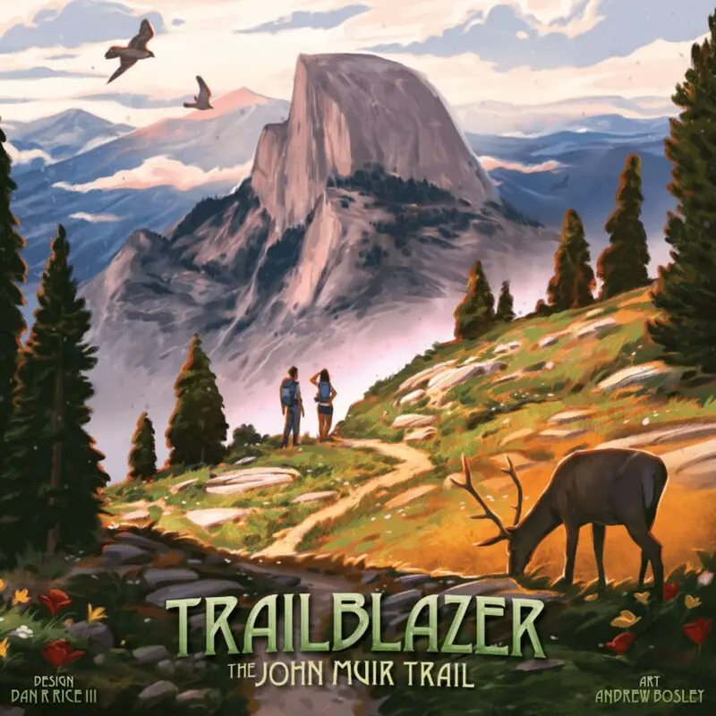 Trailblazer John Muir Trail Brettspill