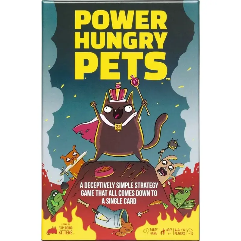 Power Hungry Pets Brettspill