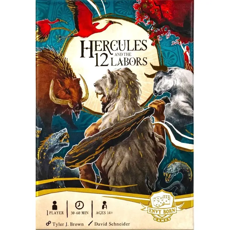 Hercules and the 12 Labors Brettspill