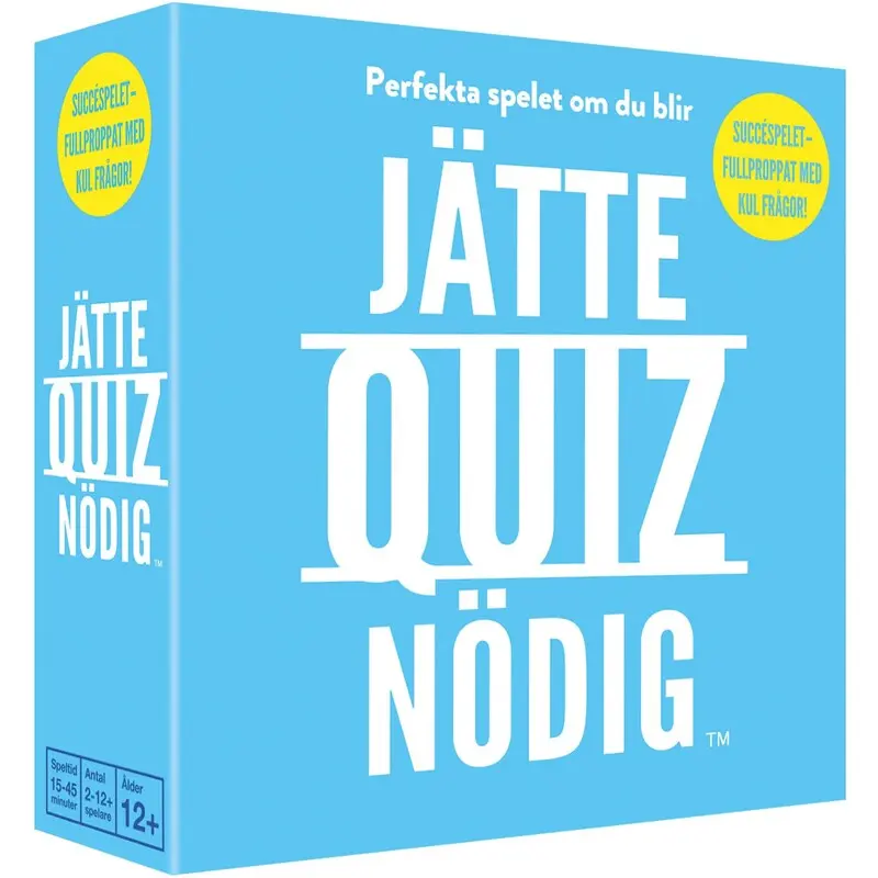 Jättequiznödig - SVENSK