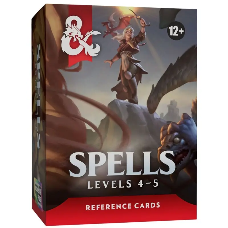 D&D Spells Levels 4-5