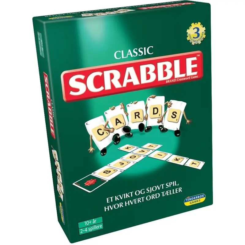 Scrabble Kortspil - DANSK