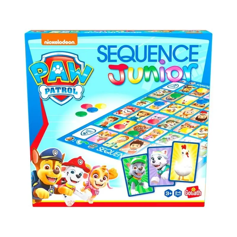Sequence Junior Paw Patrol Brettspill