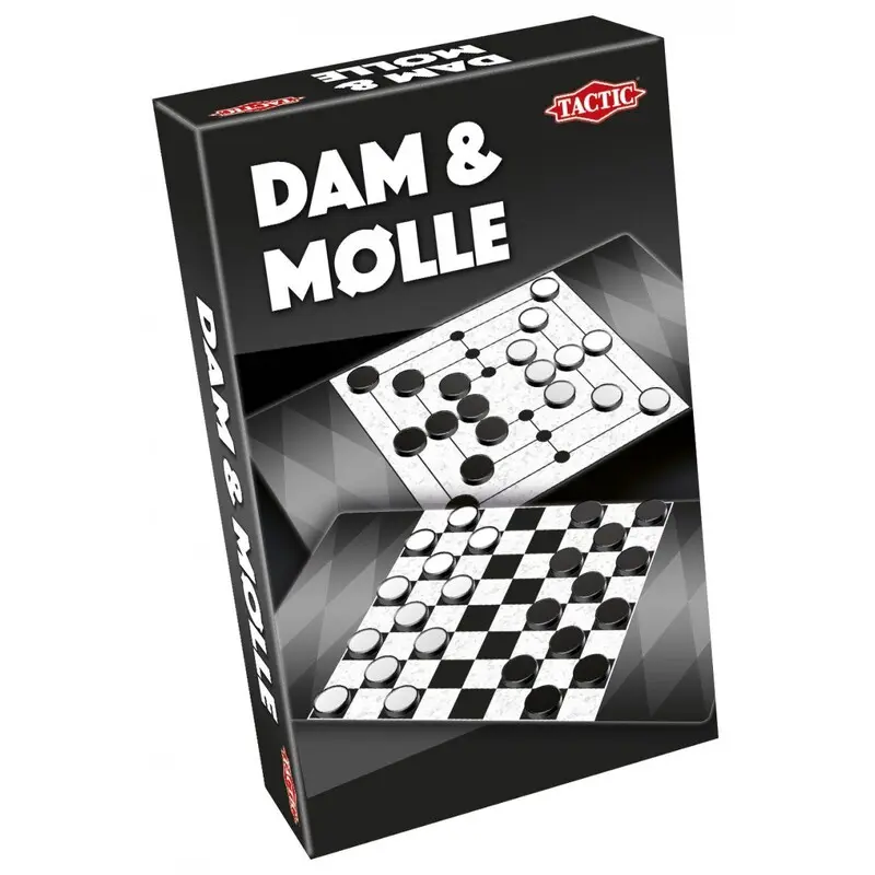 Dam & Mølle Rejsespil - DANSK