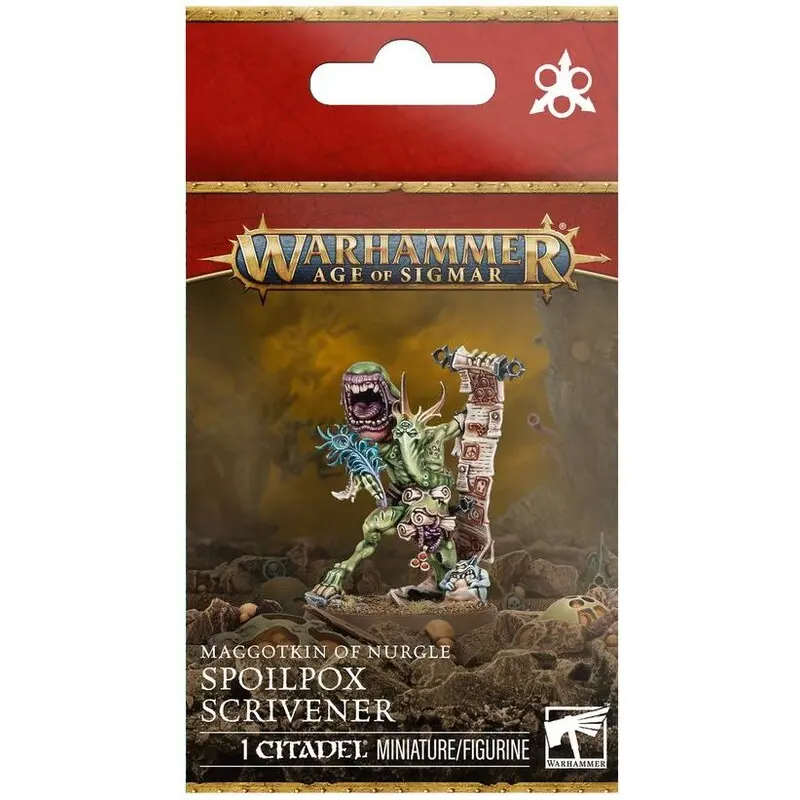 Maggotkin of Nurgle Spoilpox Scrivener