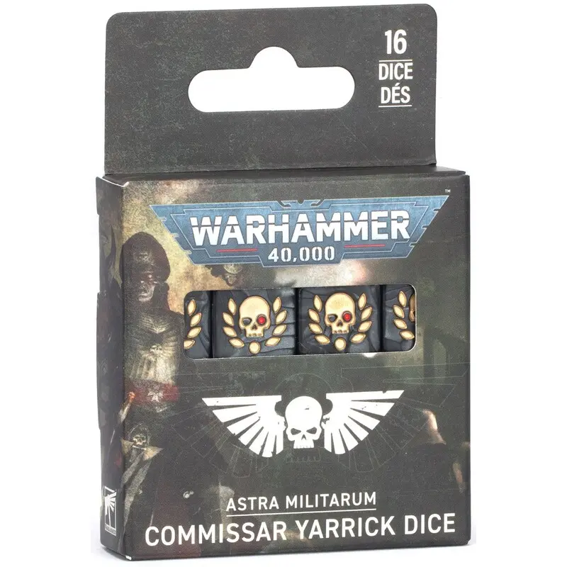 Astra Militarum Commissar Yarrick Dice