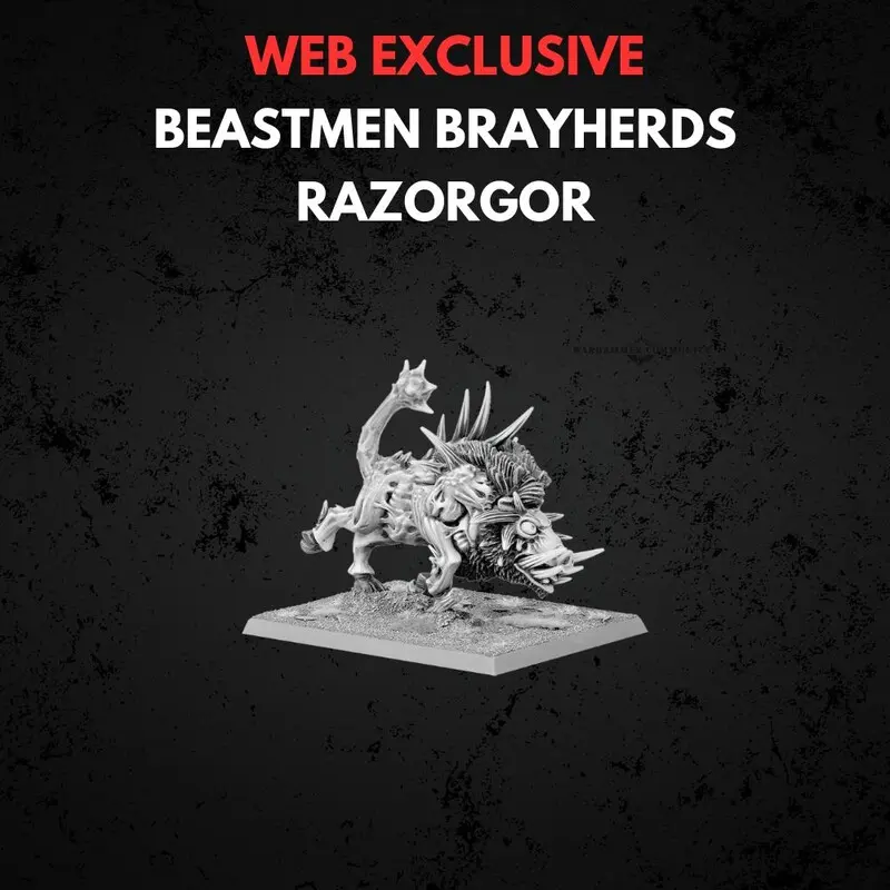 Beastmen Brayherds Razorgor