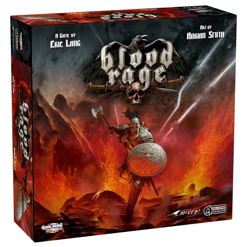 Blood Rage 2nd Edition Brettspill