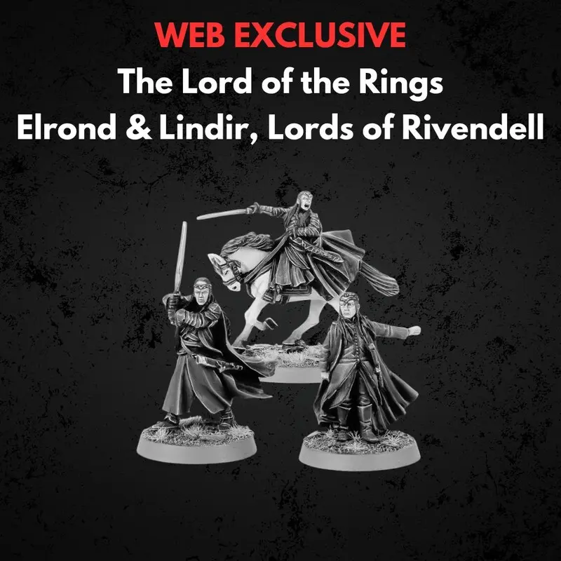 Elrond & Lindir Lords of Rivendell