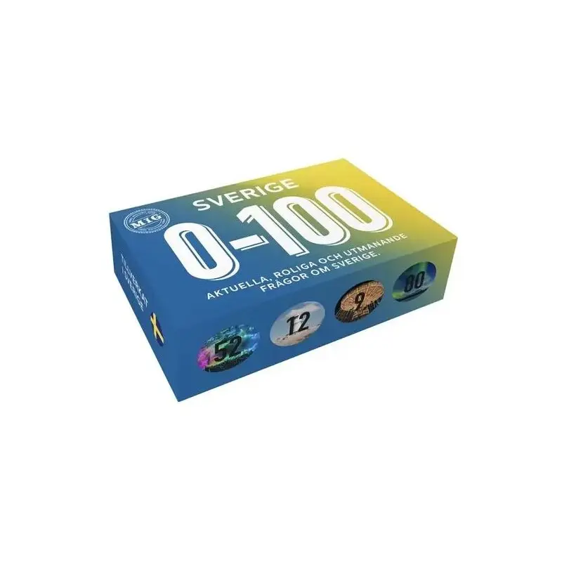 0-100 Mini Sverige - SVENSK