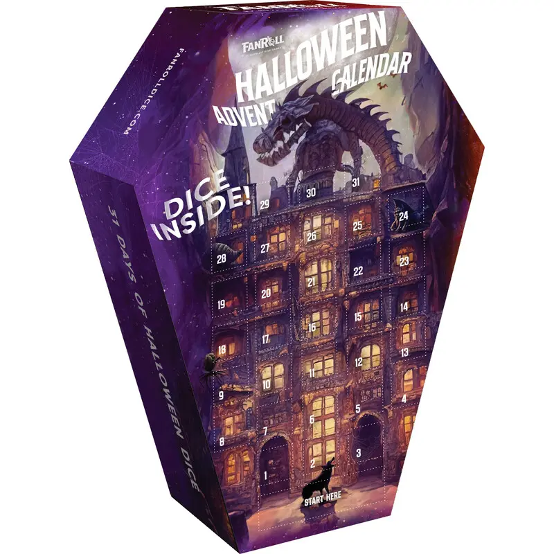 Halloween Advent Dice Calendar