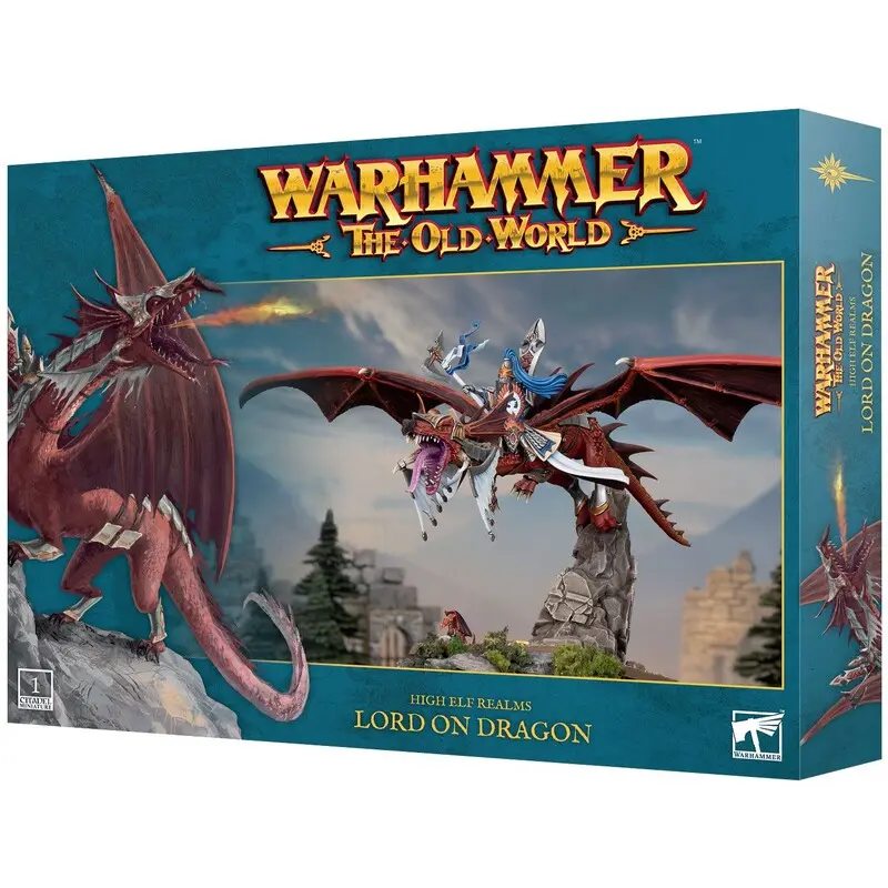 High Elf Realms Lord on Dragon