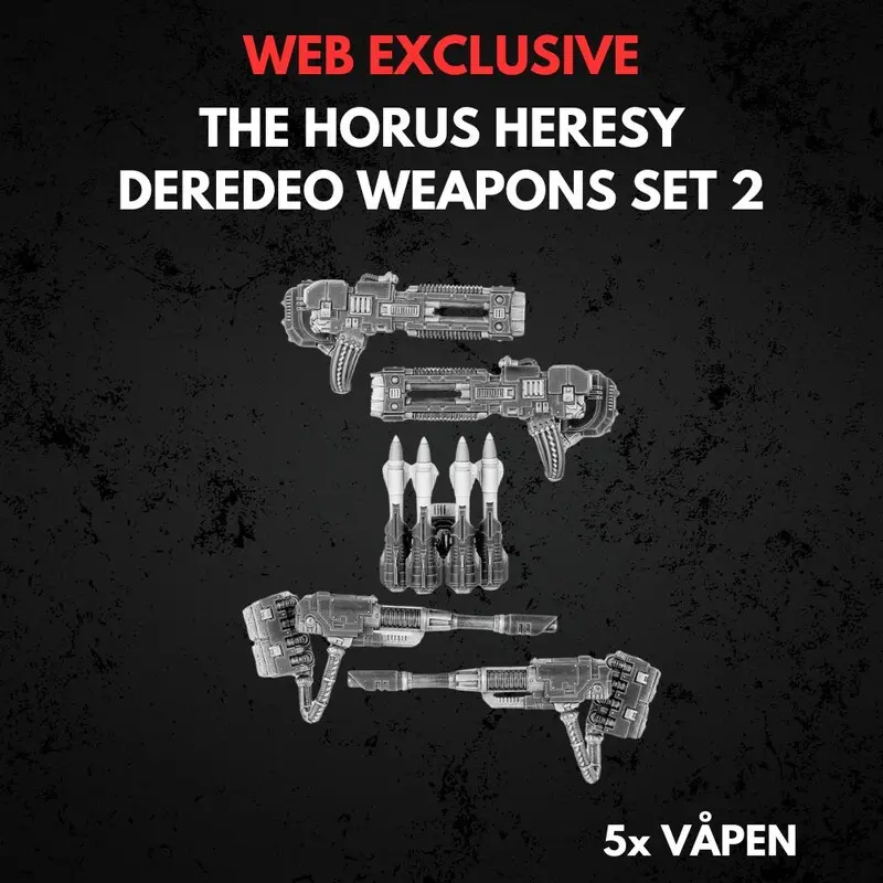 Deredeo Dreadnought Weapons Set 2