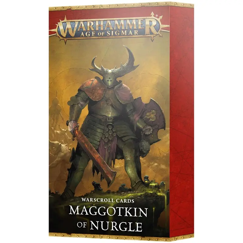Maggotkin of Nurgle Warscroll Cards