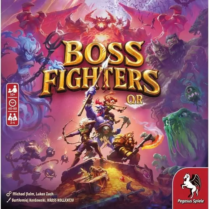 Boss Fighters QR Brettspill