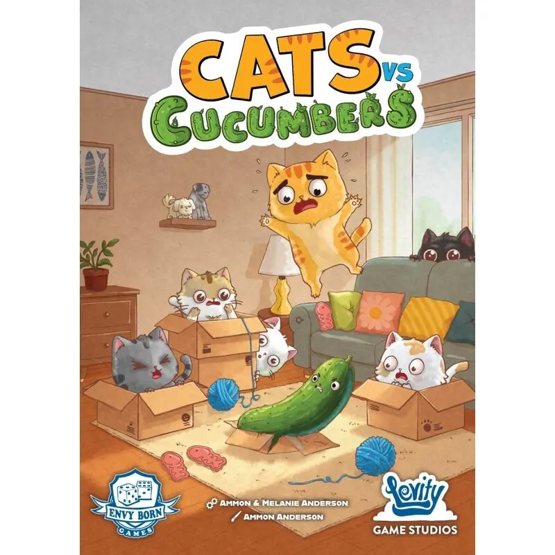 Cats vs Cucumbers Brettspill