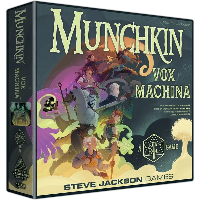 Munchkin Vox Machina Brettspill