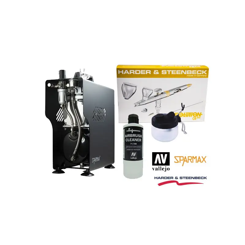 Airbrush Startpakke PREMIUM - Komplett