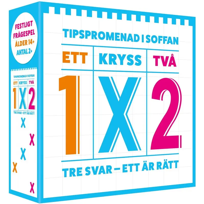 1X2 Tipspromenad i soffan - SVENSK