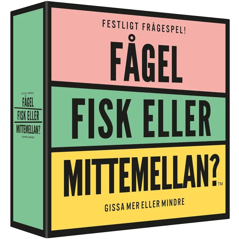 Fågel Fisk eller Mittemellan - SVENSK