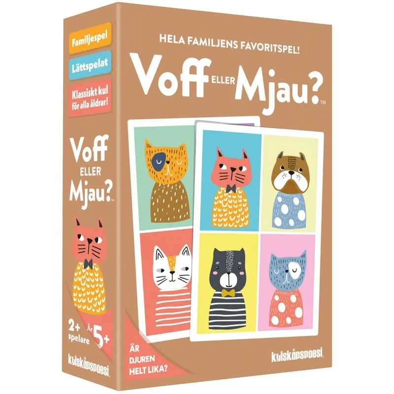 Voff eller mjau - SVENSK