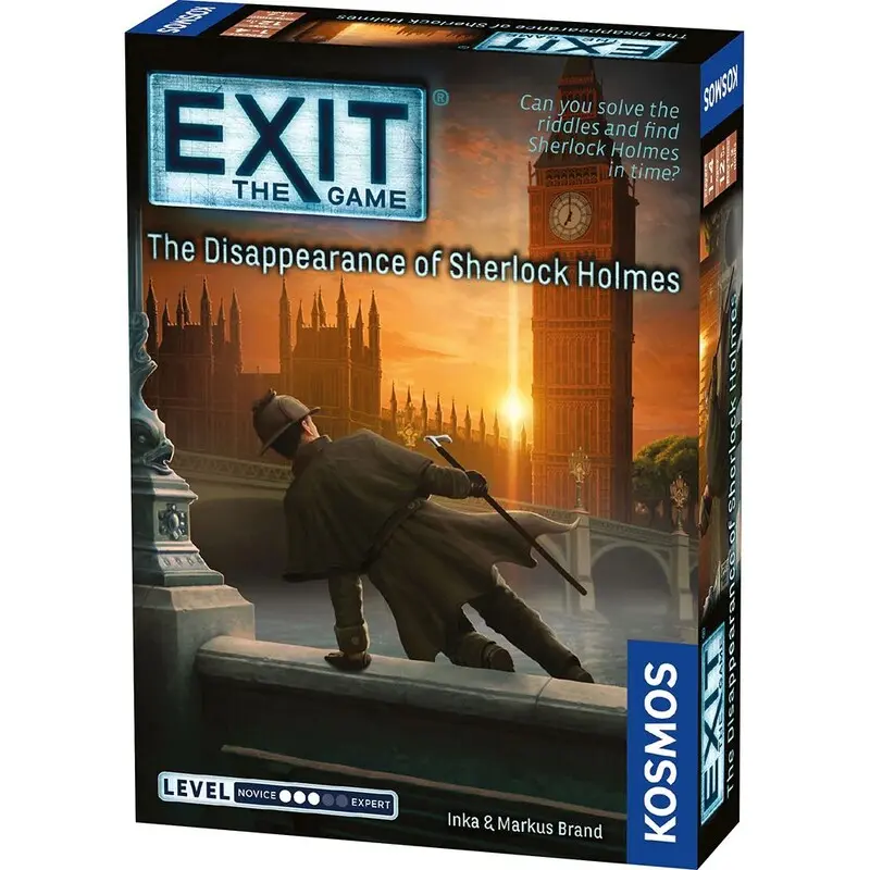 EXIT Disappearance Sherlock Brettspill
