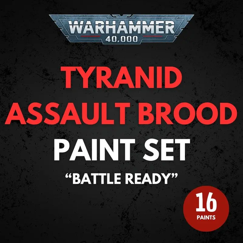 Tyranid Assault Brood Paint Set