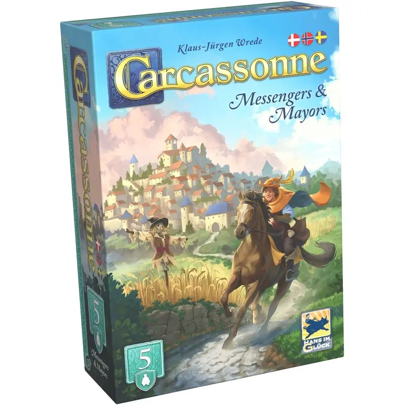 Carcassonne Messengers & Mayors Exp