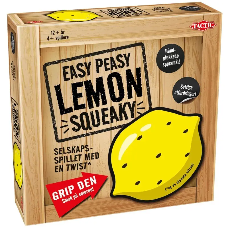 Easy Peasy Lemon Squeaky Partyspill