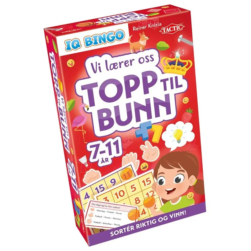 Vi lærer oss topp til bunn Spørrespill