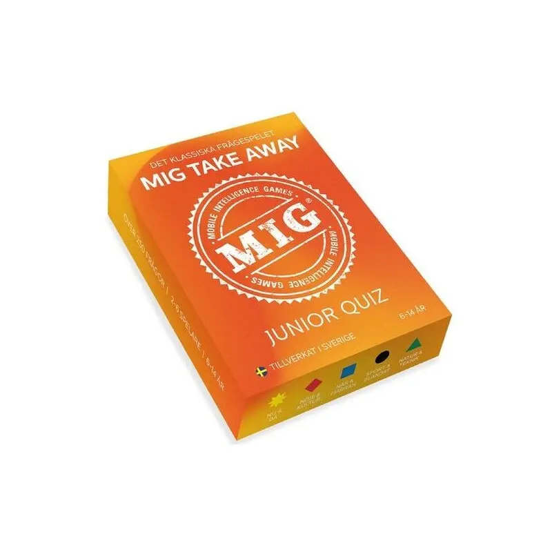MIG Take Away Junior Quiz - SVENSK