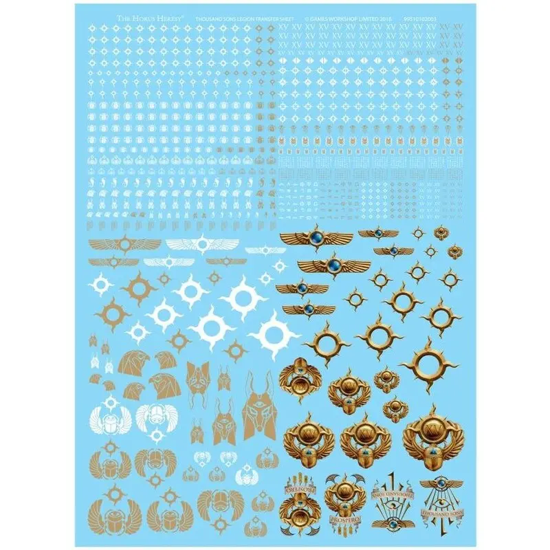 Thousand Sons Legion Transfer Sheet