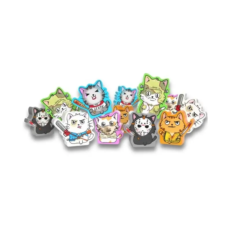 Cats vs Cucumbers Killer Kitten Meeple