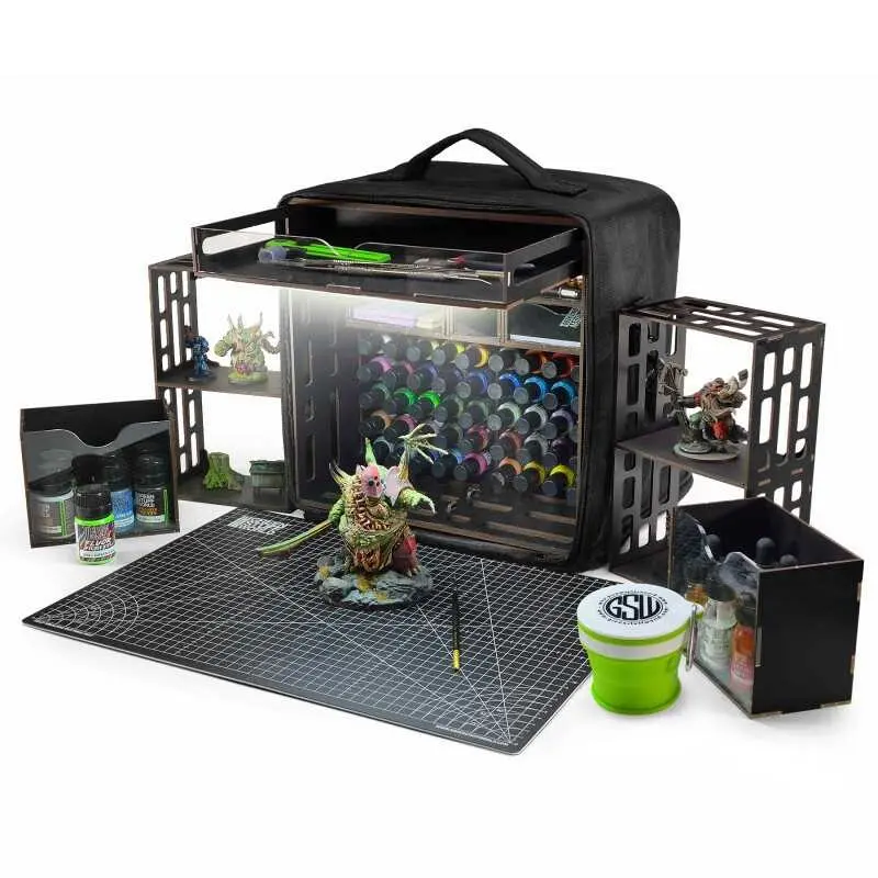 Miniature Portable Paint Station