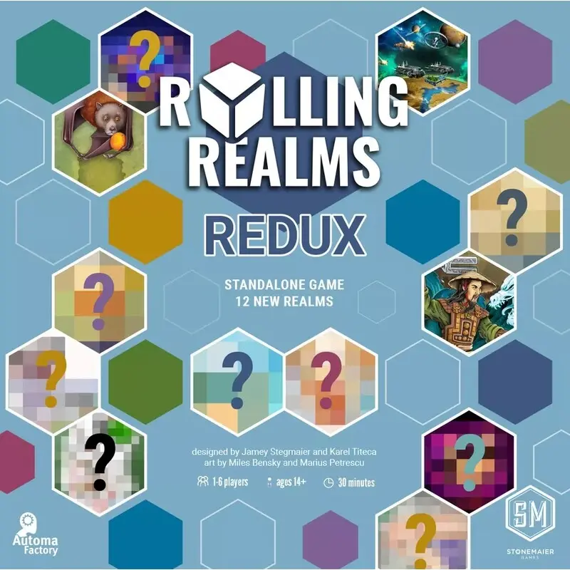 Rolling Realms Redux Brettspill