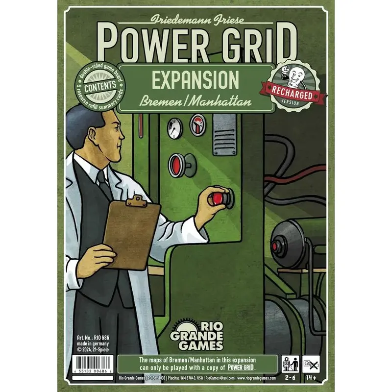 Power Grid Bremen/Manhattan Expansion