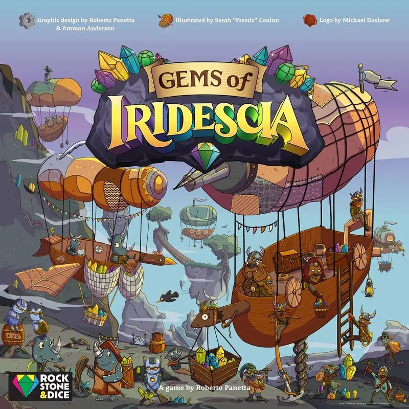 Gems of Iridescia Brettspill