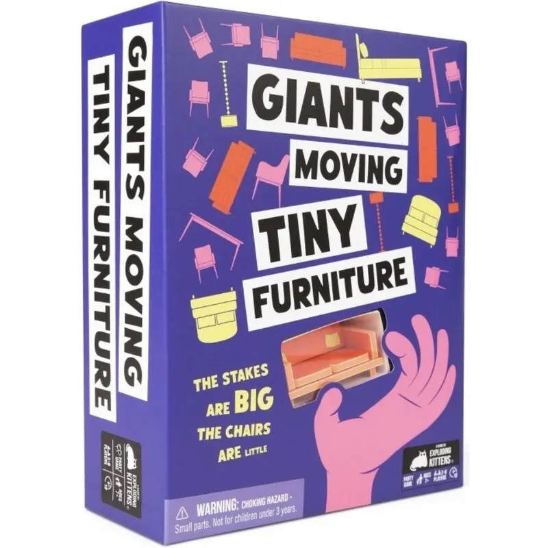 Giants Moving Tiny Furniture Brettspill