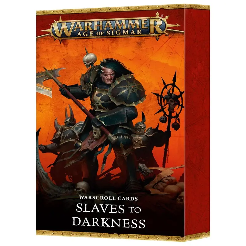 Slaves to Darkness Warscroll Cards
