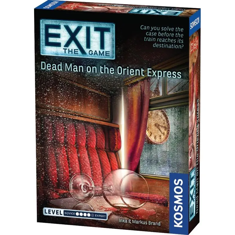 EXIT Dead Man Orient Express Brettspill